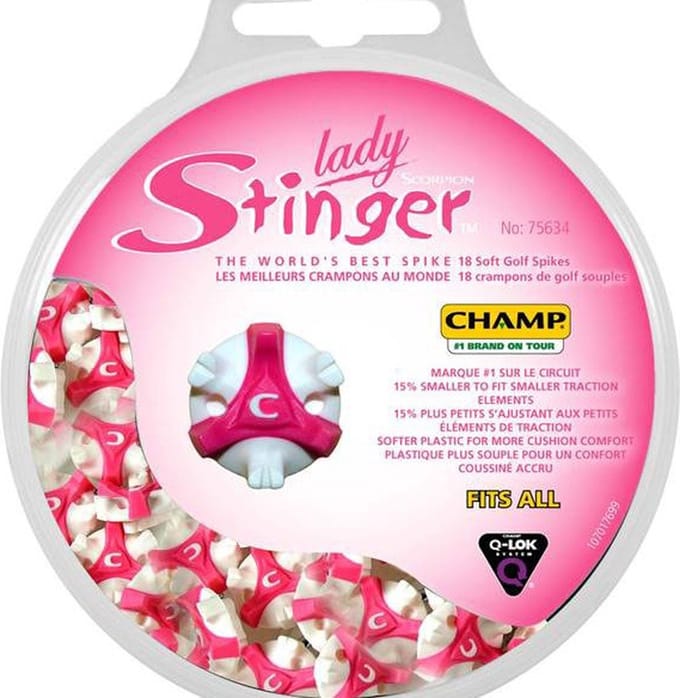Lady Stinger Champ Q-Lock-golfspikes-golfaccessoires-golfgereedschap-golfschoenen