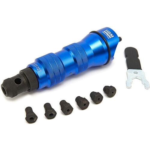 HBM Professionele Popnageltang voor in de Accuboormachine van 2,4 tot 6,4 mm.
