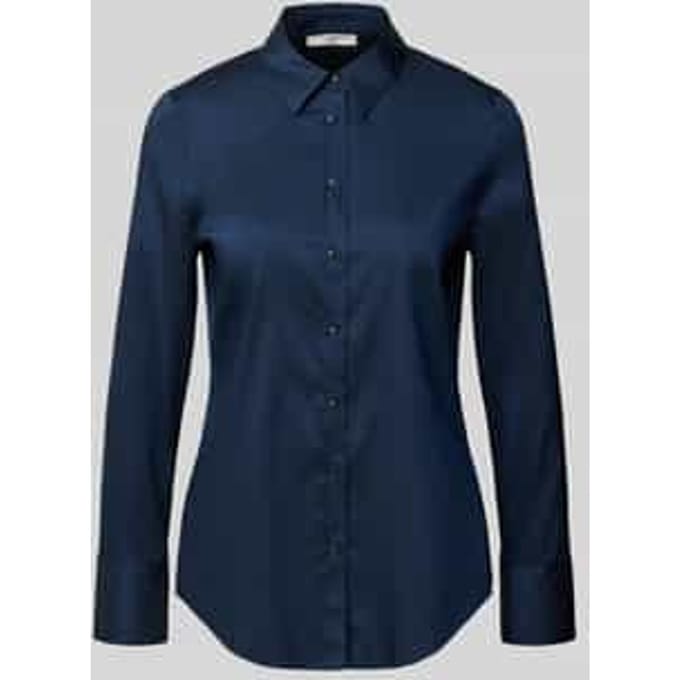 Overhemdblouse met knoopsluiting
