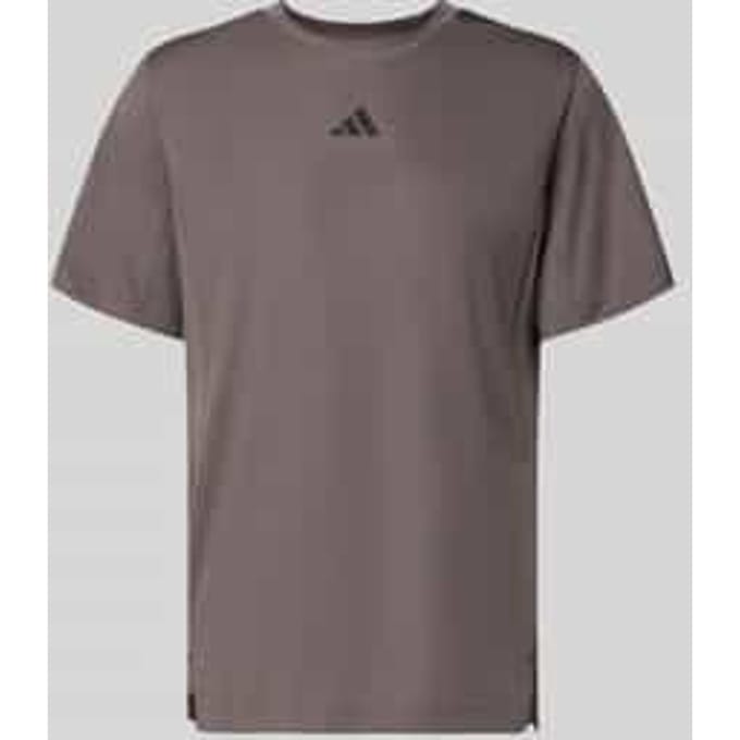 Adidas Performance D4t Primelift 3 Stripes T-Shirt - Heren - Bruin