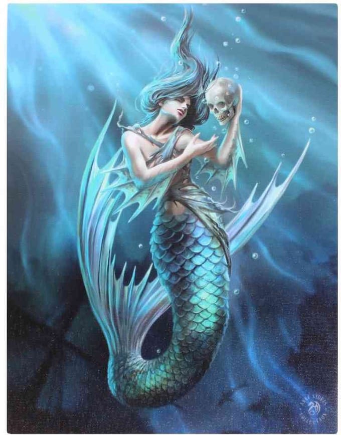 Something Different - Small Sailors Ruinby Anne Stokes Canvas afbeelding - Multicolours