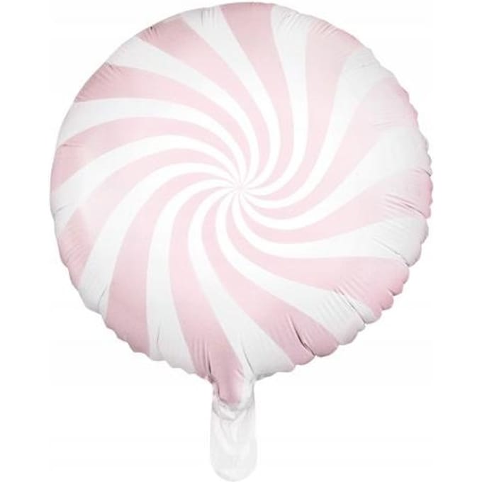 Folie ballon Candy - 45cm Pastel Roze - Partydeco