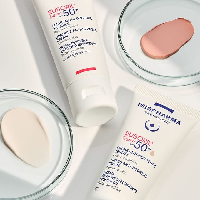 Isispharma Ruboril Expert Gekleurde Anti-Roodheidscrème SPF50+ 40 ml
