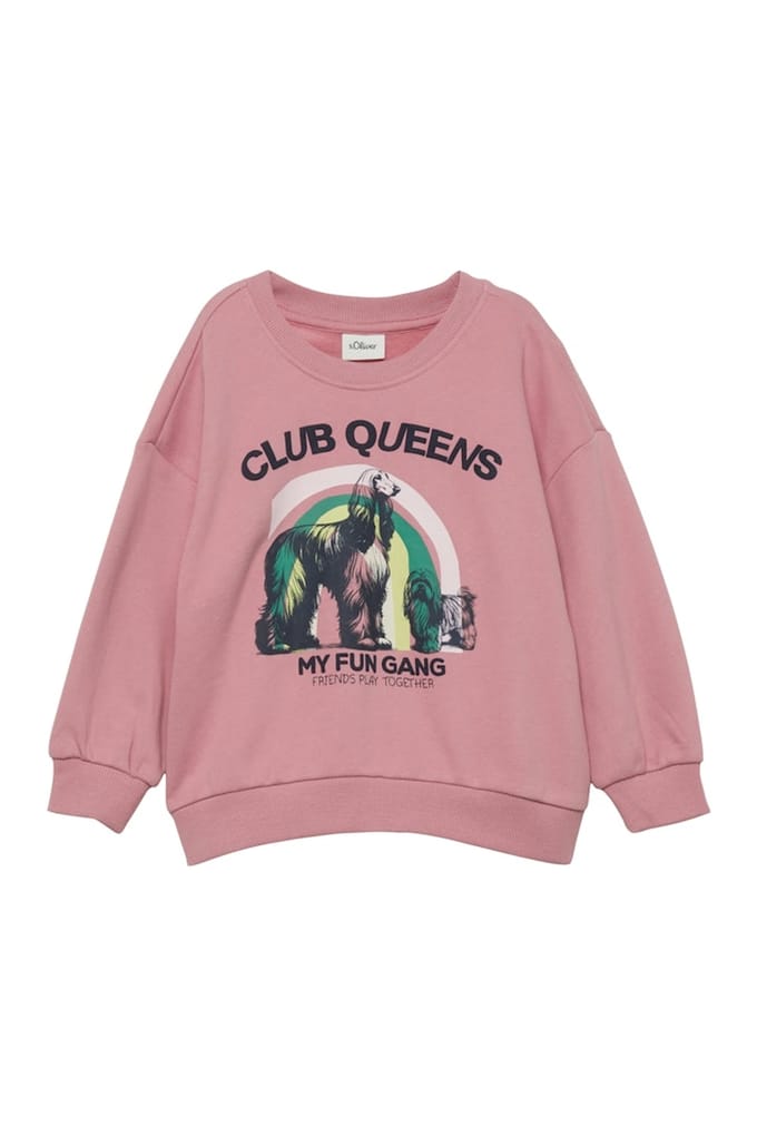 s.Oliver Sweatshirts Pink Größe: 92/98 | Strickjacken Outlet | Unisex | Rosa