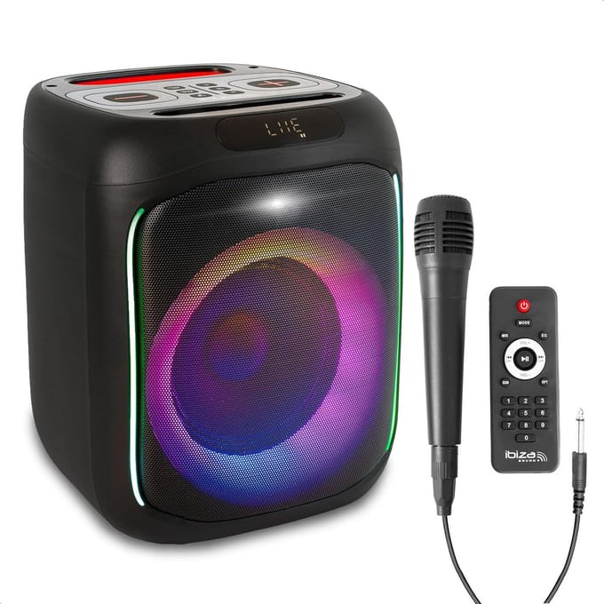 Draagbare Bluetooth Speaker 180W met Oplaadbare Batterij en Lichtshow