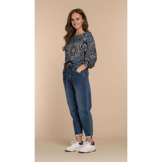 Geisha Jeans mid blue denim