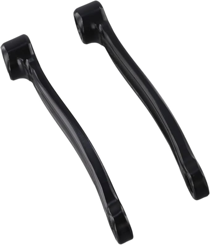 Fietstrainer Crank - Onderdeel Hometrainer - Indoor Fietsen - Stevige IJzeren Constructie - 165 mm Lengte - Zwart