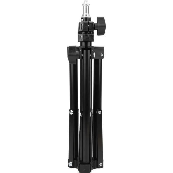 Trépied de Photographie 60CM Support de Lampe Support Selfie Vis 1 4 Extensible Outil d'Éclairage Vidéo black