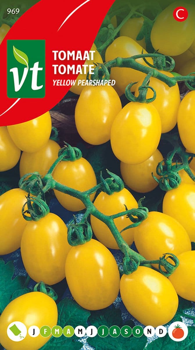 Tomaat Yellow Pearshaped