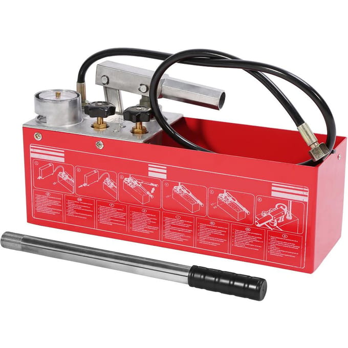Handmatige Hydraulische Pijpleiding Druktestpomp Waterleiding Lekdetector