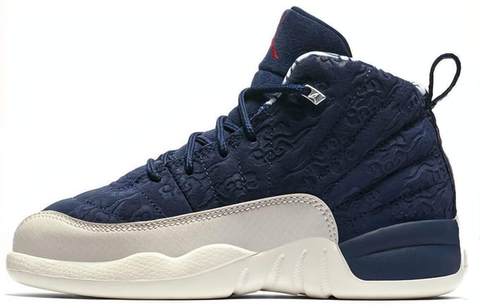 Jordan 12 Retro International Flight PS BV8018-445 11C black