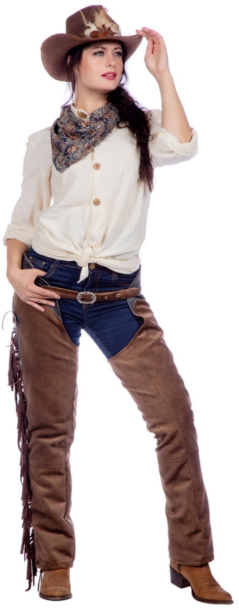 Geknoopte Blouse Western Lady Vrouw