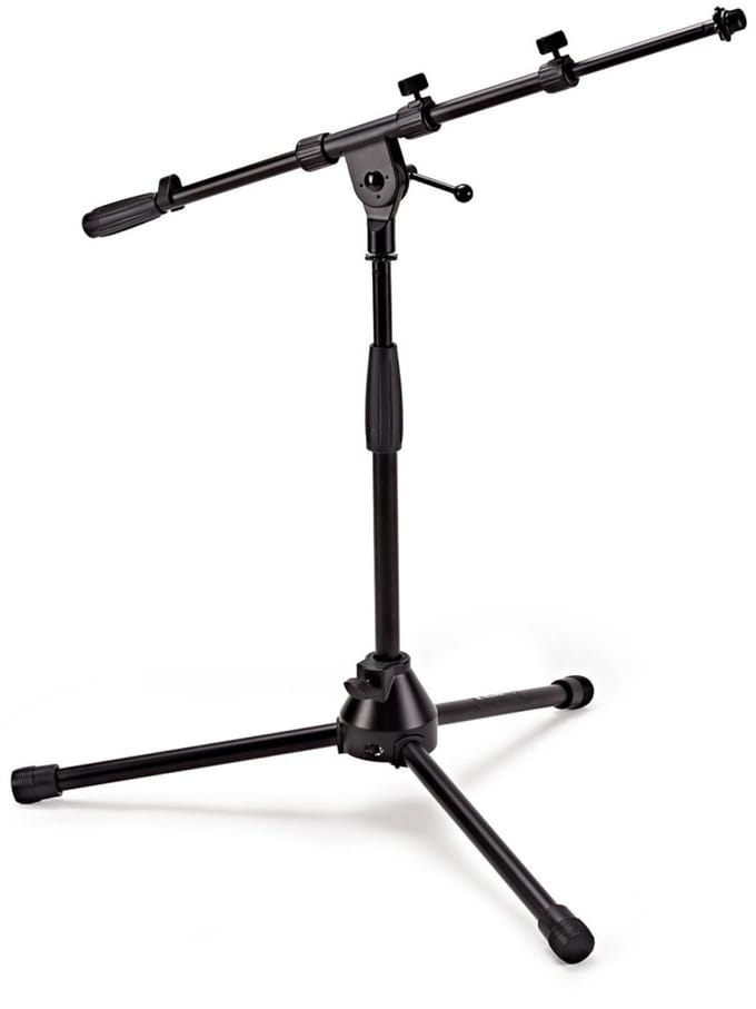 Trojan Pro Short Mic Stand with Telescopic Boom