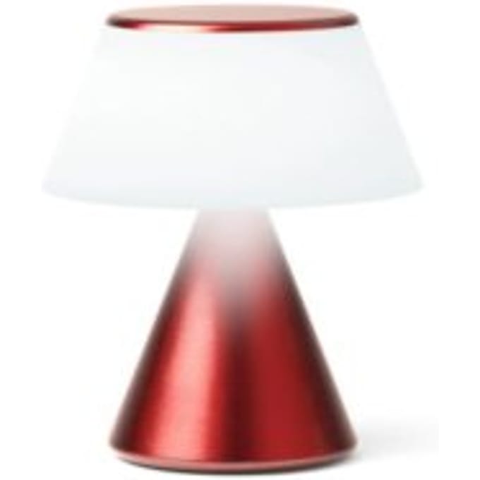Lexon Luma M LED-lamp donkerrood LH87DR