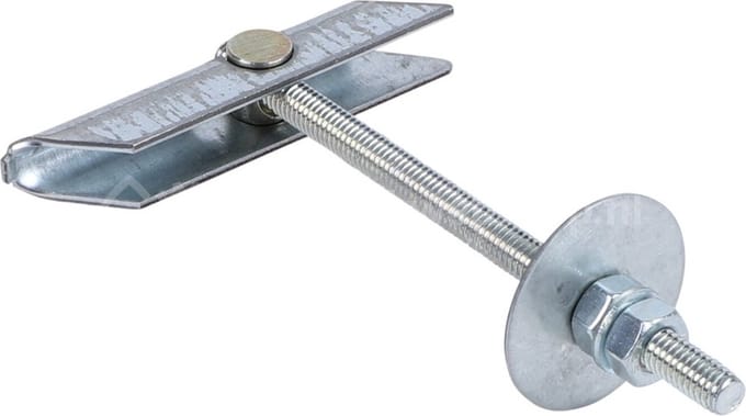 M8 tuimelplug met schroefdraad - 8 x 100mm - Gegalvaniseerd