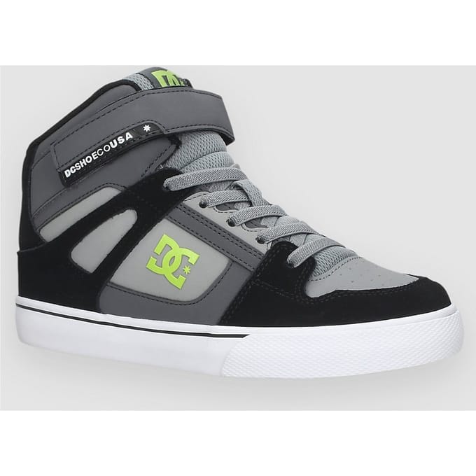 DC Pure High-Top EV Kids Skate Schoenen zwart