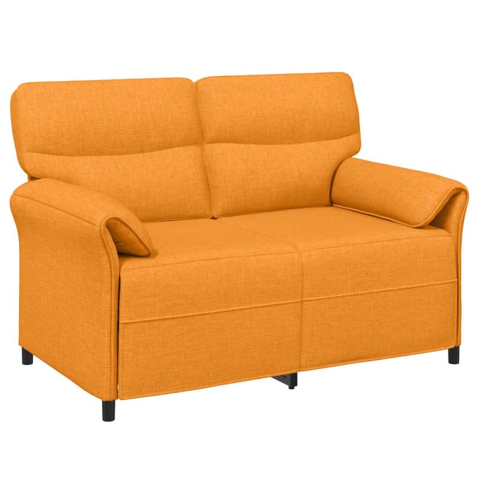 vidaXL - Bank - 100% - polyester - metalen - frame - MDF, - Multiplex