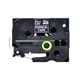 Labeltape sjabloon Brother STe STe-151 Tapekleur: Transparant Tekstkleur:Wit 24 mm 3 m