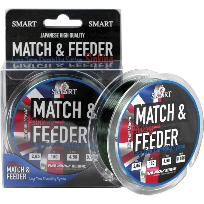 Monofilament Maver Match&feeder Sinking 150 M