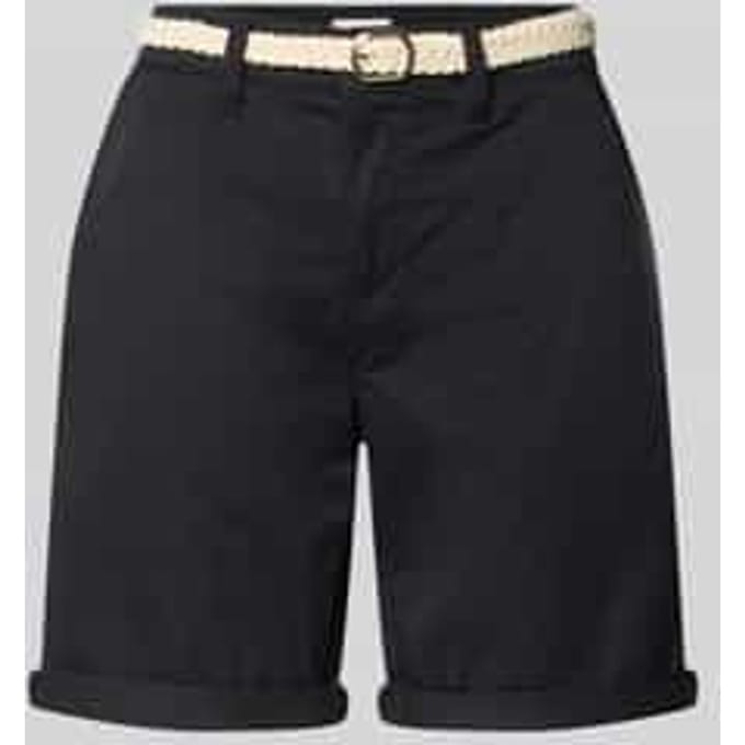 regular fit bermuda’s van katoenmix