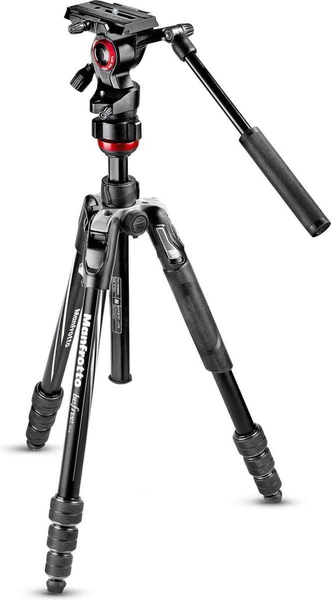 Manfrotto Befree live Aluminium tripod twist video head