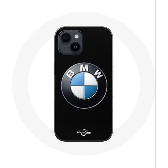 Coque - BMW - Iphone 14 - Logo - Noir - Rigide noir