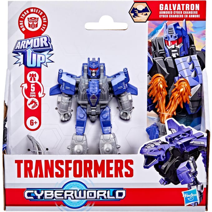 Transformers Cyberworld Galvatron Armoured Cyber Changers 10 cm
