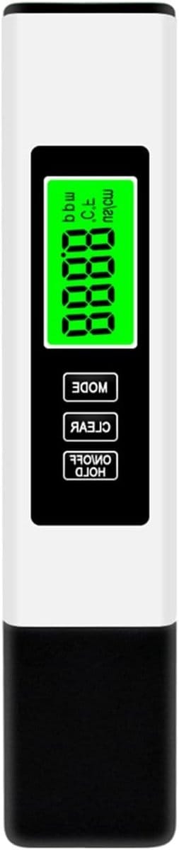 3-in-1 Waterkwaliteit Tester voor TDS, EC en Temperatuurmeting met Backlight en Data Hold Functie