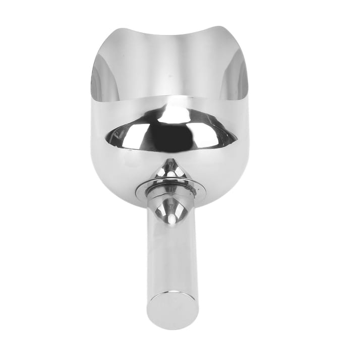Pelle à glace multifonction en acier inoxydable, grande capacité, pour cuisine, bar, buffet, fête Small white