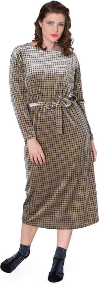 Dancing Days - GLAM Lange jurk - 3XL - Zilverkleurig