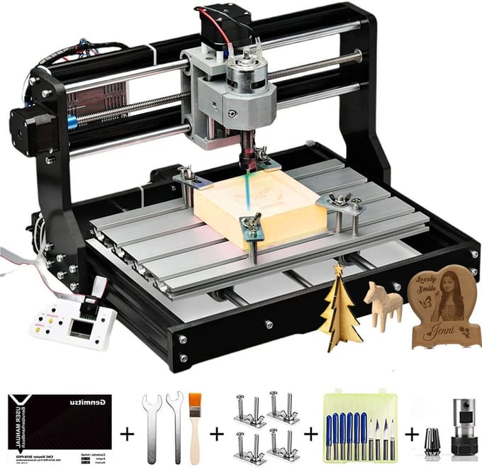 ApexArte® Laser Graveermachine - Zwart