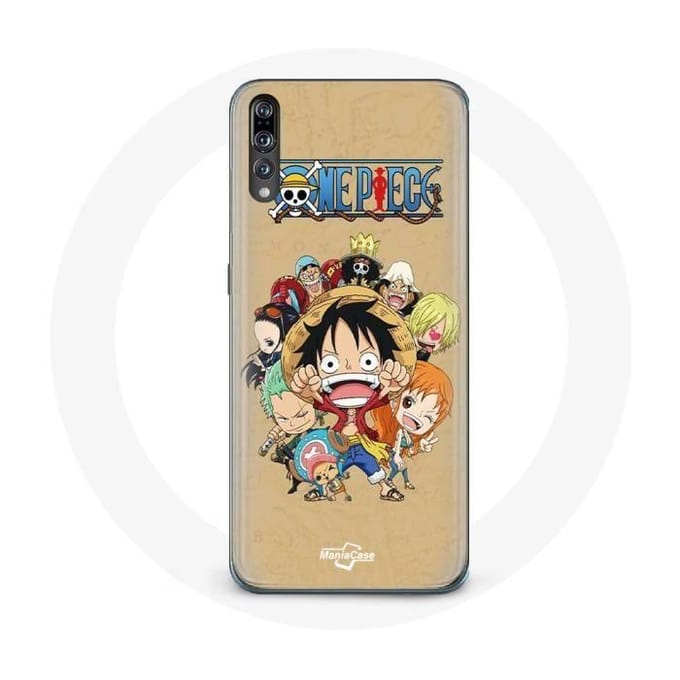 Coque pour Huawei p20 One piece Manga Equipage du Chapeau de Paille