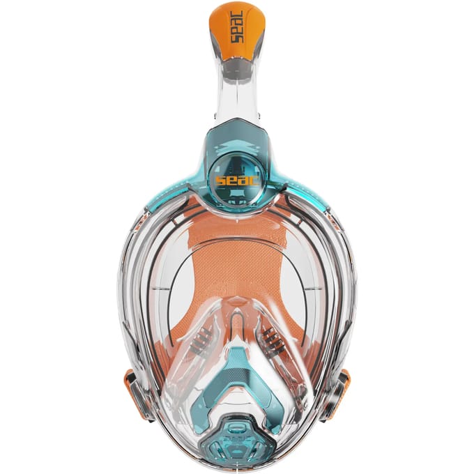 Seacsub Granfacial Libera Junior Duikbril Oranje,Blauw +6 Years