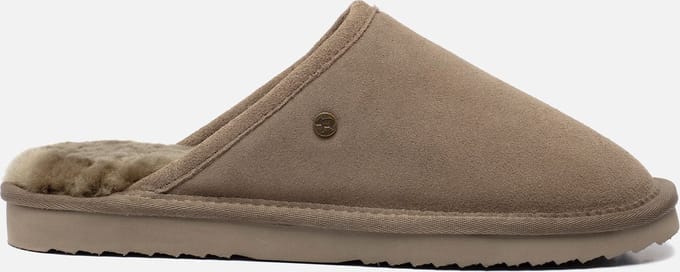 Warmbat Classic Unisex Suede Unisex Sloffen - Groen