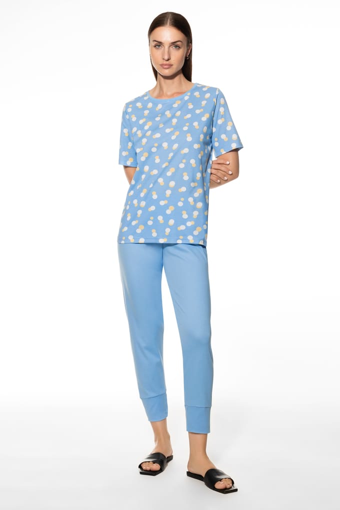 Pyjama Serie Adryelle Angel Blue