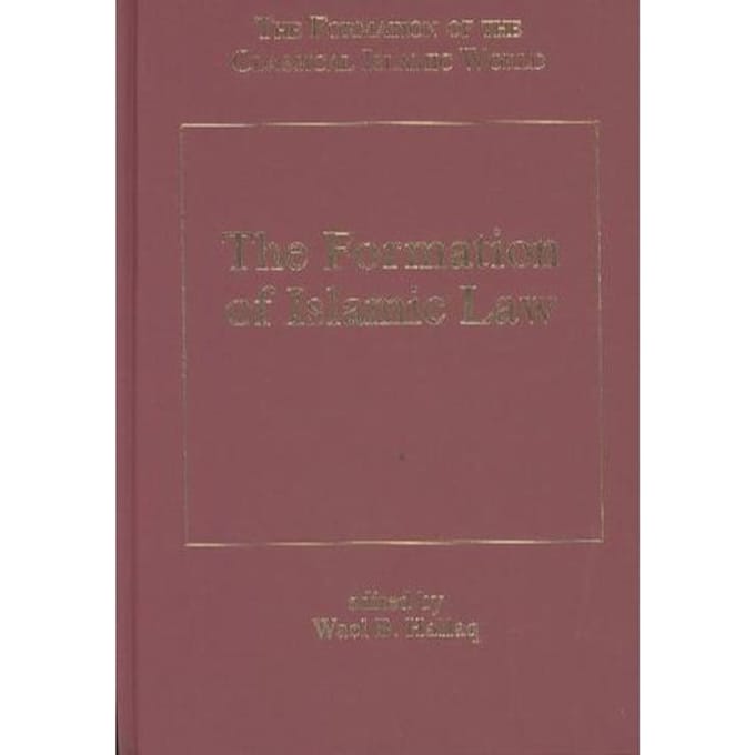The Formation Of Islamic Law