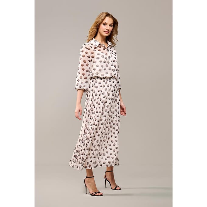 Nikita Plisse Rok Off White