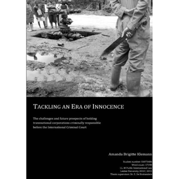 Tackling An Era Of Innocence - A.B. Klemann