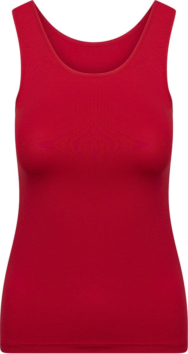 RJ Bodywear - Pure Color - Dames Singlet - Donkerrood - L
