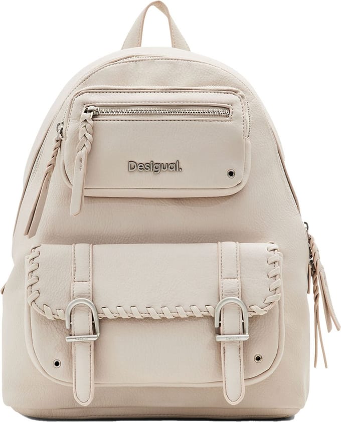 Desigual Vrije tijd rugzak Rugzak Omnia Mombasa Multi Backpack Raw Crème