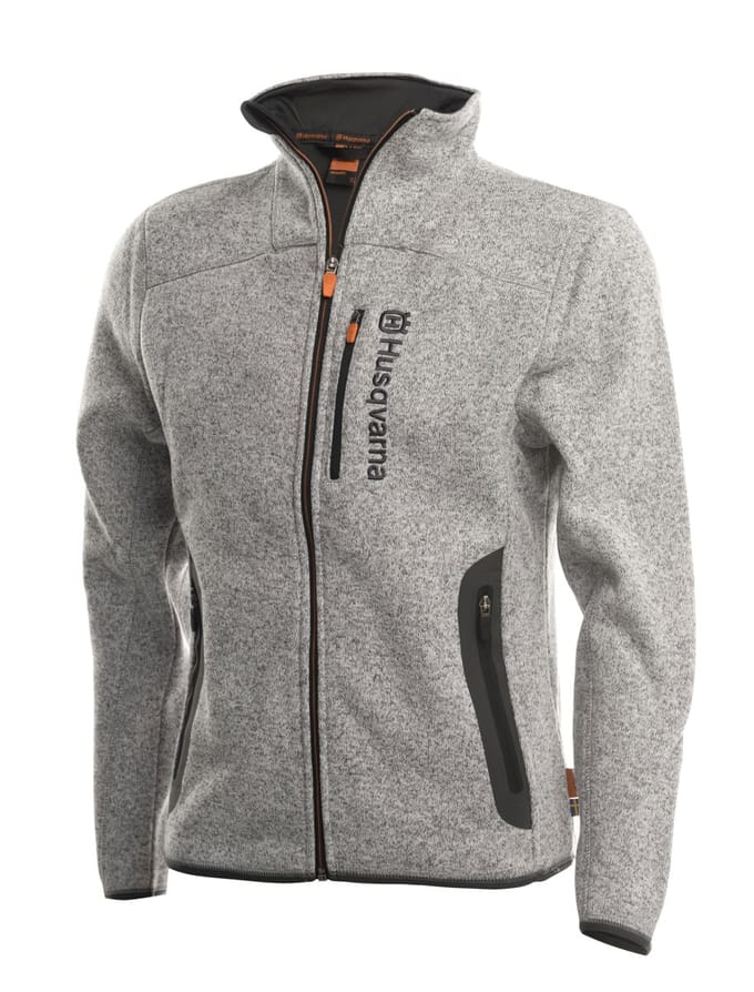 Husqvarna fleece jack dames grijs - m