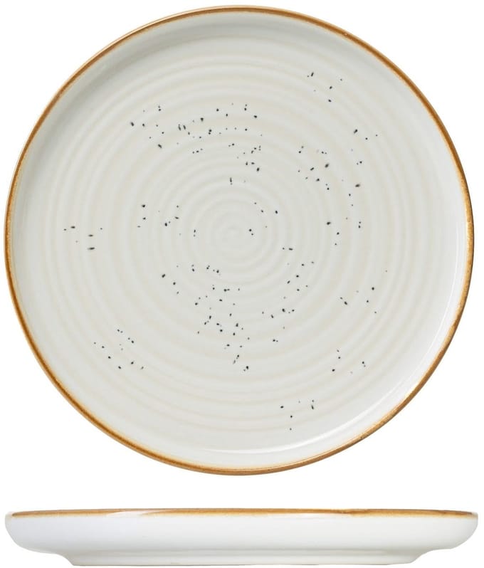 Cosy&Trendy - Baltic - Vanilla - plat bord - D20cm - set/6