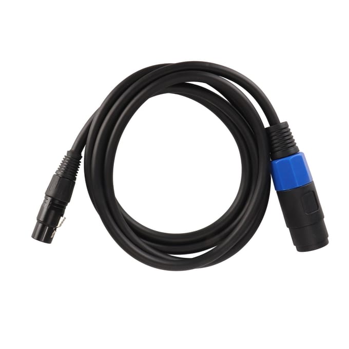 Professionele luidsprekerkabel 5,9ft lang PVC Vrouwelijk naar XLR Vrouwelijk Zuurstofvrij Koper Versterker