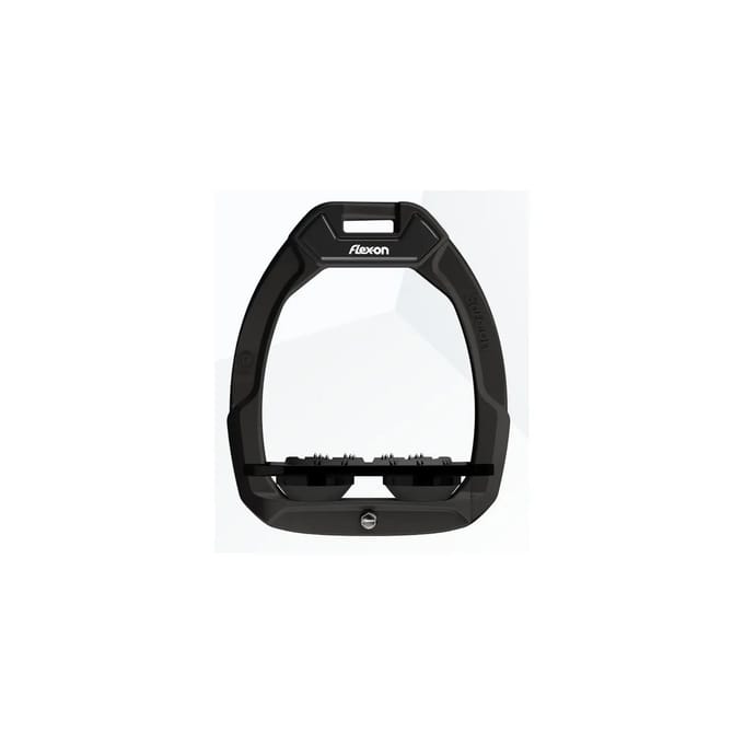 Veiligheidsstijgbeugels Plat Ultra Grip Zwart/Zwart/Zwart Flex-On Safe-On