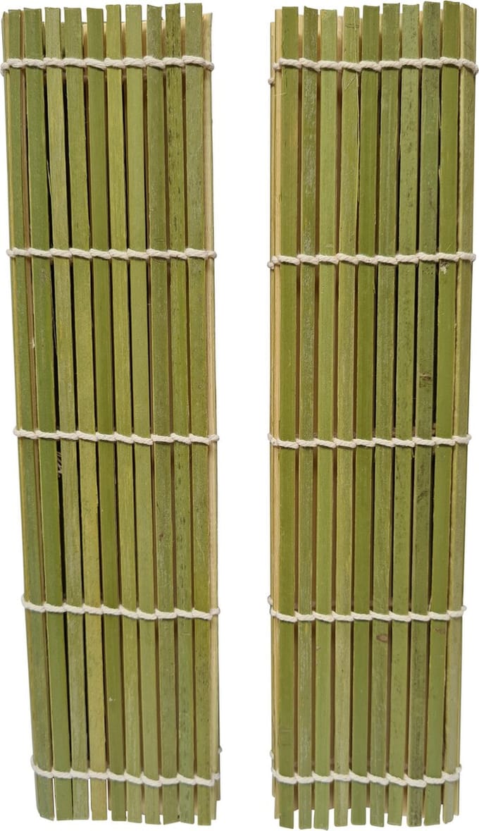 DongDong - Sushi matjes - 24x24 cm - 2 stuks