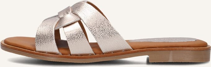 STEFANO LAURAN 790 Slippers - Dames - Goudkleurig - Maat 37