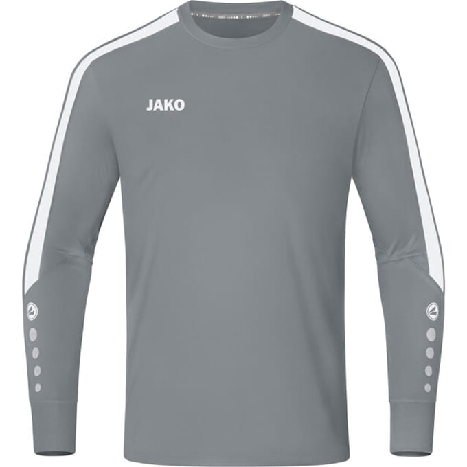 Jako Power Keepershirt Lange Mouw Heren - Steengrijs | Maat: M