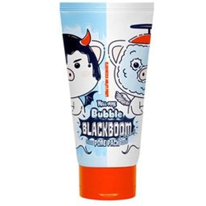 Elizavecca Milky Piggy Hell Pore Bubble Black Boom Charcoal Pore Pack 150 ml / 5,07 fl.oz white