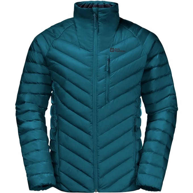 Jack Wolfskin Passamani Down Jkt M 1207151-4133, Mannen, Blauw, Jasje, maat: M