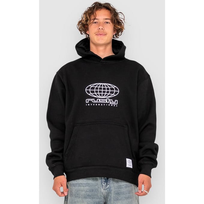 Rusty Internazionale Fleece Trui zwart